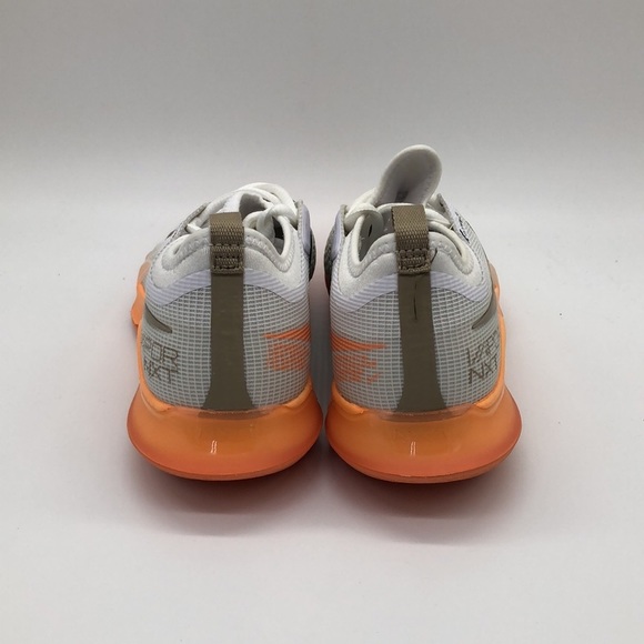 Nike React Vapor NXT HC White Orange Khaki Light Bone CV0724-103 Size 7 - Picture 4 of 5
